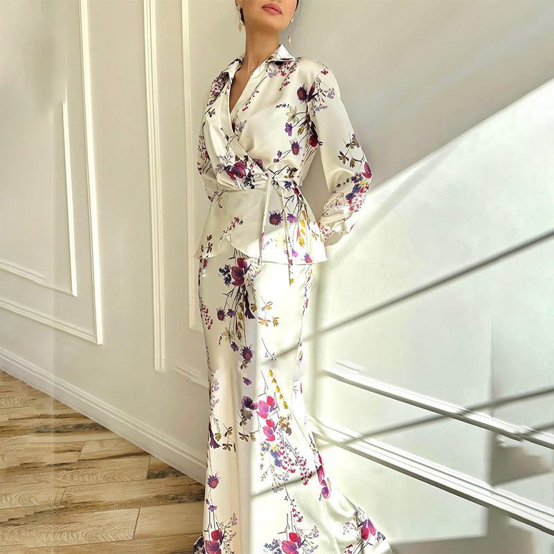 Women's Spring Solid Color Long Sleeve Fashion Suits