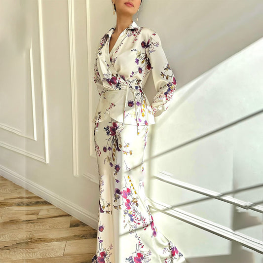 Women's Spring Solid Color Long Sleeve Fashion Suits