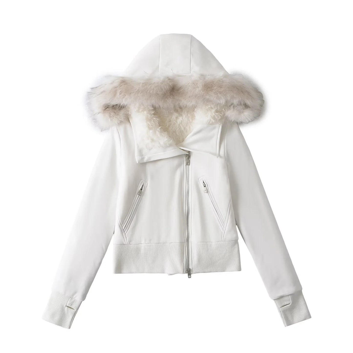 Women's Hot High Sense Big Fur Collar Sweaters