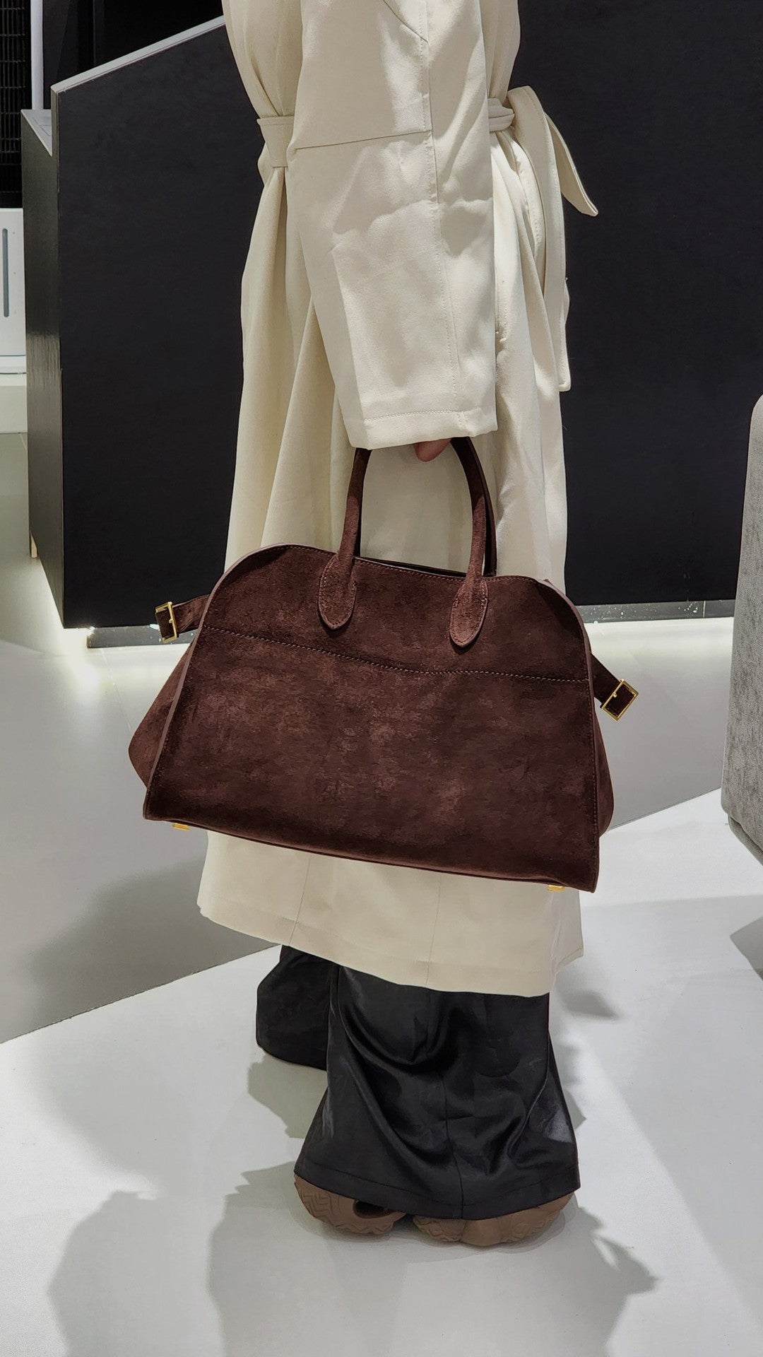 Fashion Women's Suede Large Capacity Cowhide Bags