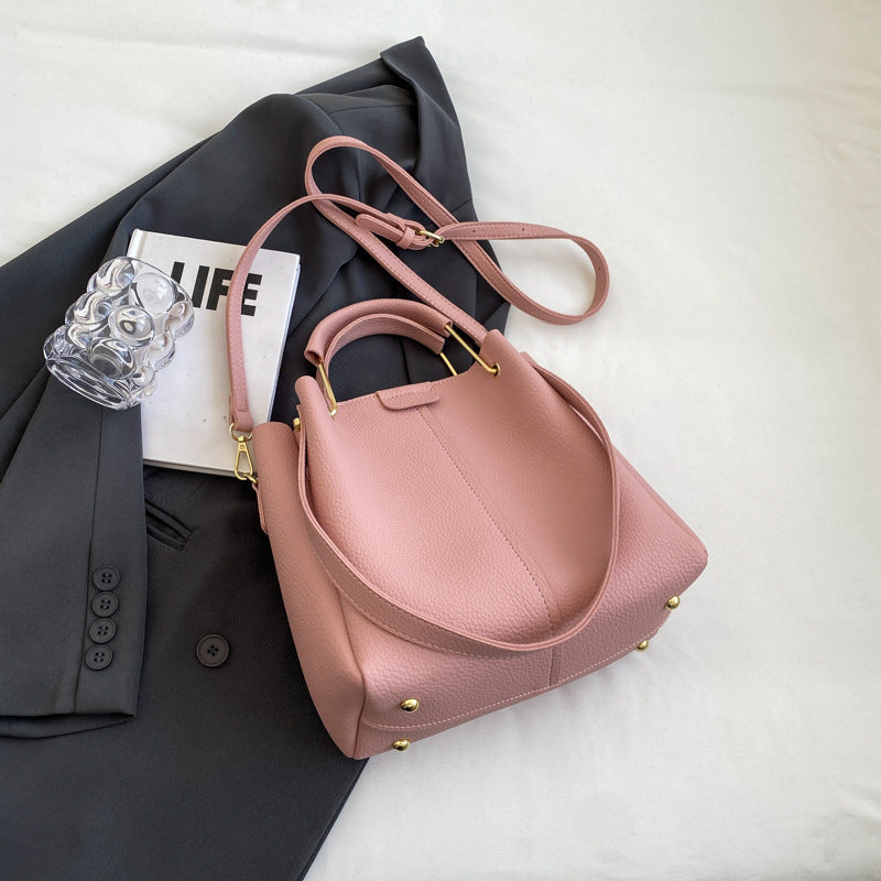 Women's Popular Summer Korean Textured Portable Crossbody Bags