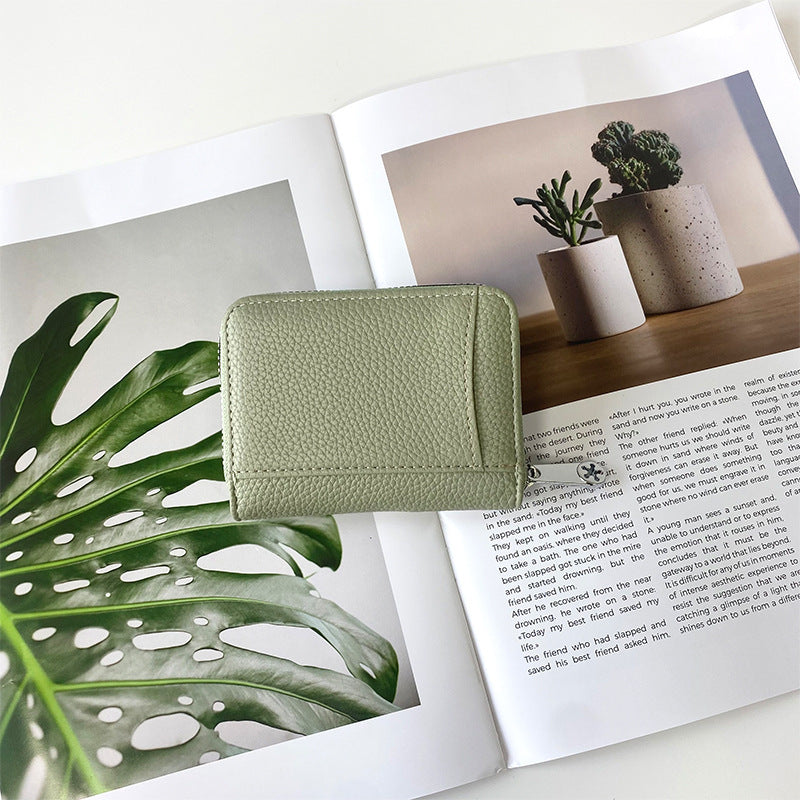 Women's Style Expanding Large Capacity Simple Zipper Ladies Wallets