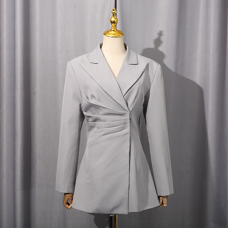 Women's Design Tight Waist Slim Fit Autumn Blazers