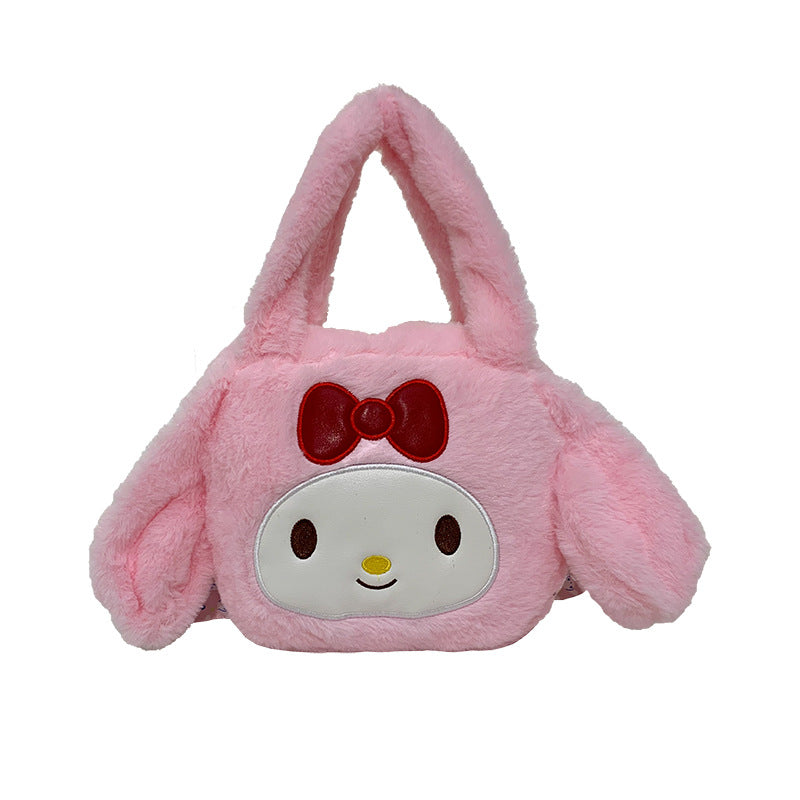 Plush Cute Cartoon Crane Machines Doll Purses