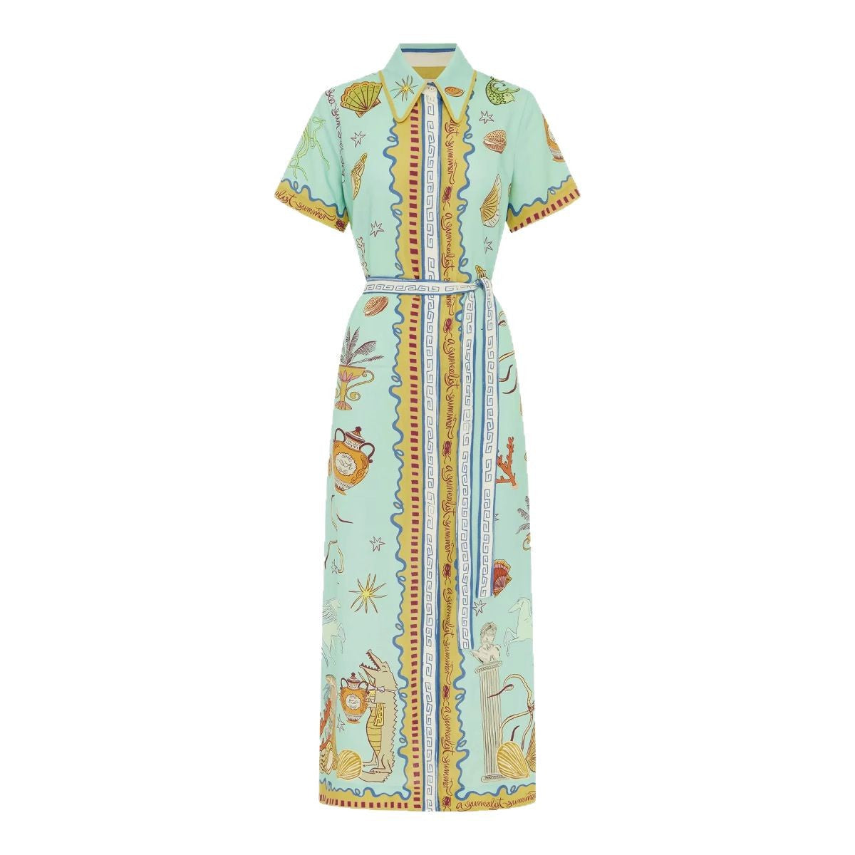 Personalized Iti Lantern Sleeve Casual Fashion Dress
