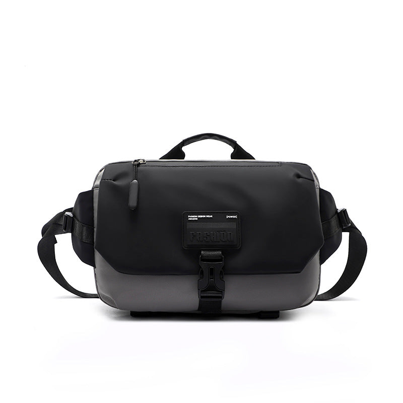 Popular Trendy Cool Style Riding Neutral Men's Messenger Bags