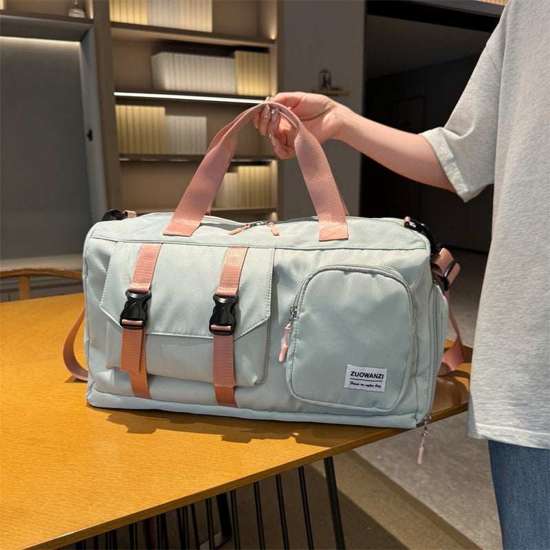 Portable Dry Wet Separation Buggy Short Travel Bags