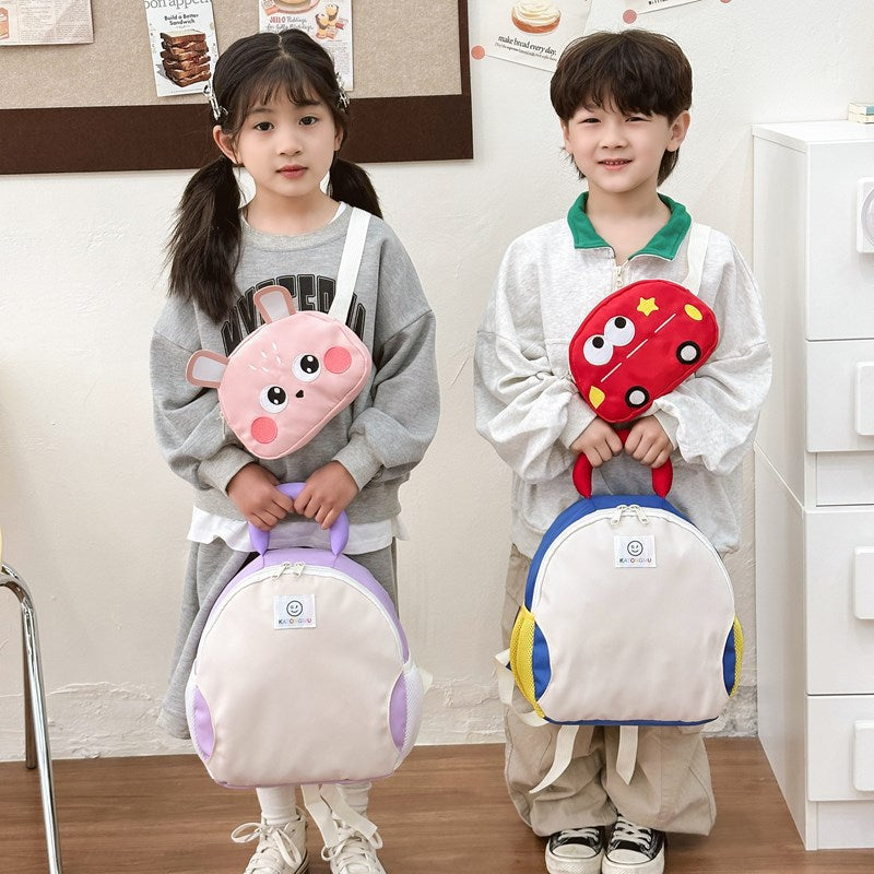 Children's Cartoon Cute Breathable Boys Mini Kindergarten School Bags