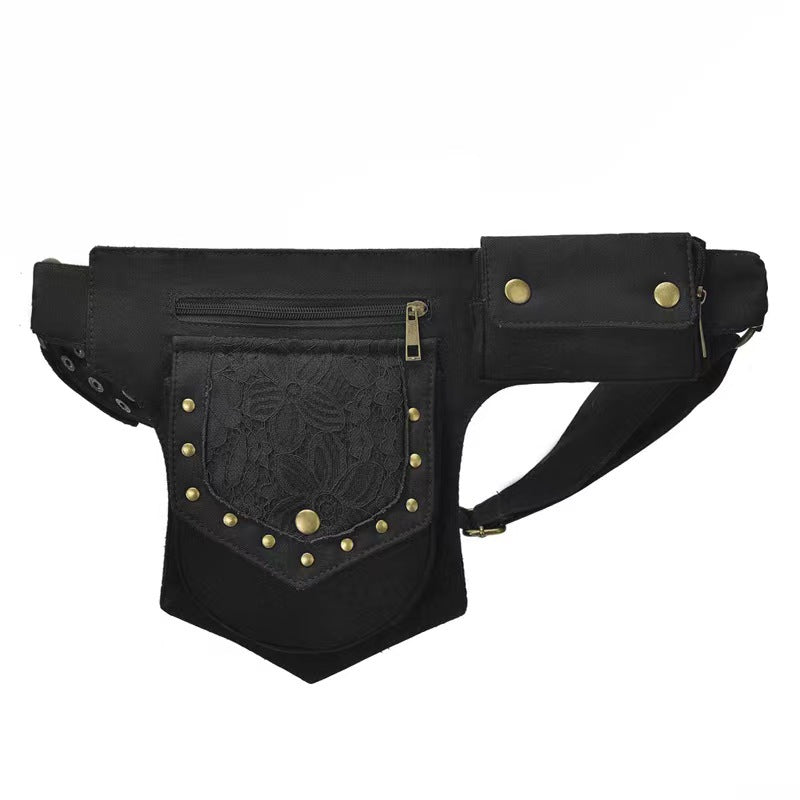 Women's & Men's & Vintage Fashion Multifunctional Storage Mobile Men's Waist Packs