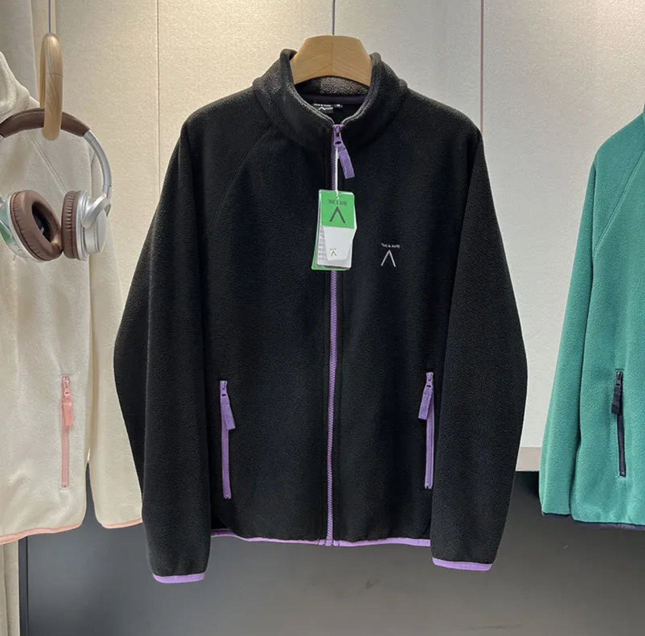 Women's Dopamine Stand Collar Fleece Zipper Polar Sweaters