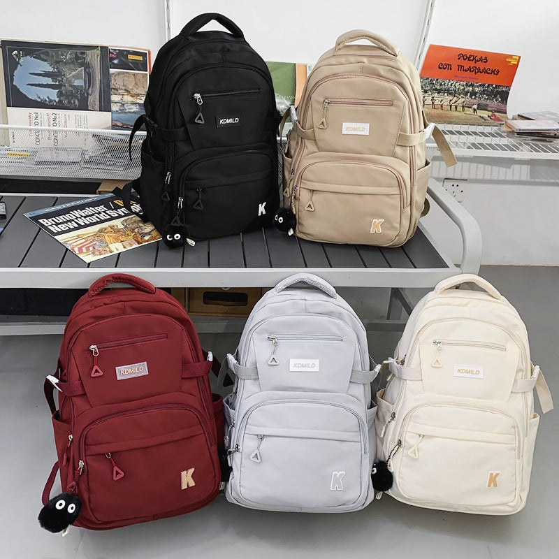 Capacity Female Versatile High College Mori Middle School Students' Schoolbags