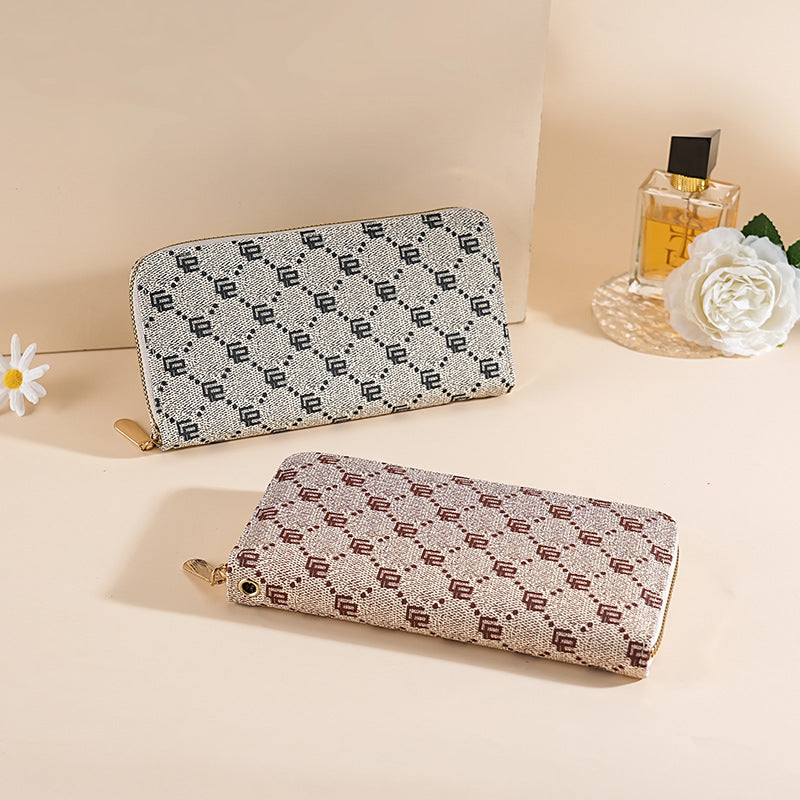 Women's Long Large Capacity Chic Clutch Nice Ladies Wallets