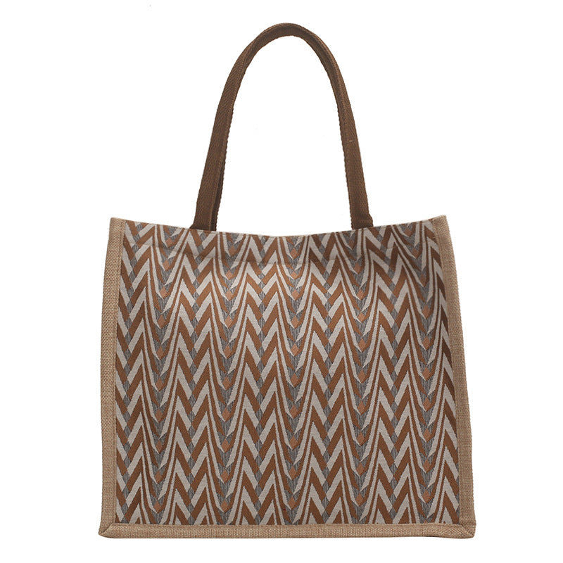 Large Capacity Canvas Class Commuter Fashion Tote Bags