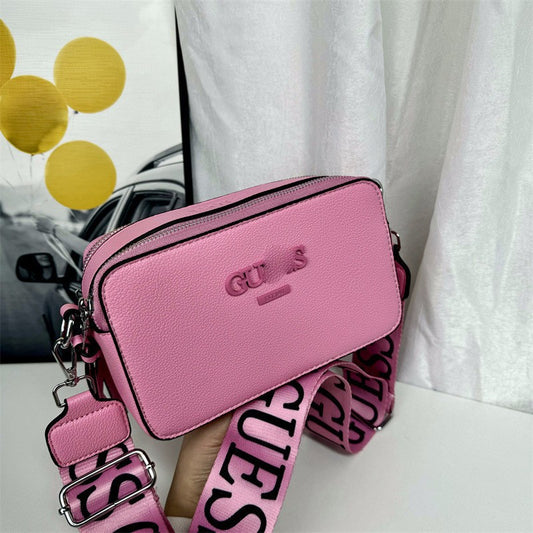 Fashion Letter Wide Strap Versatile Spray Bags