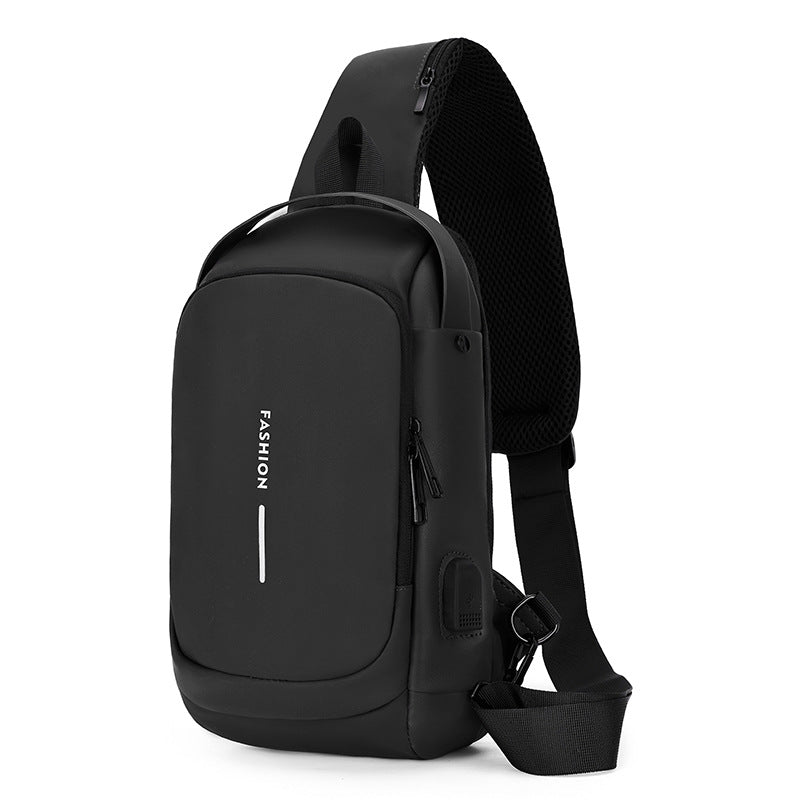 Men's Unique Pretty Attractive Durable Password Men's Chest Bags