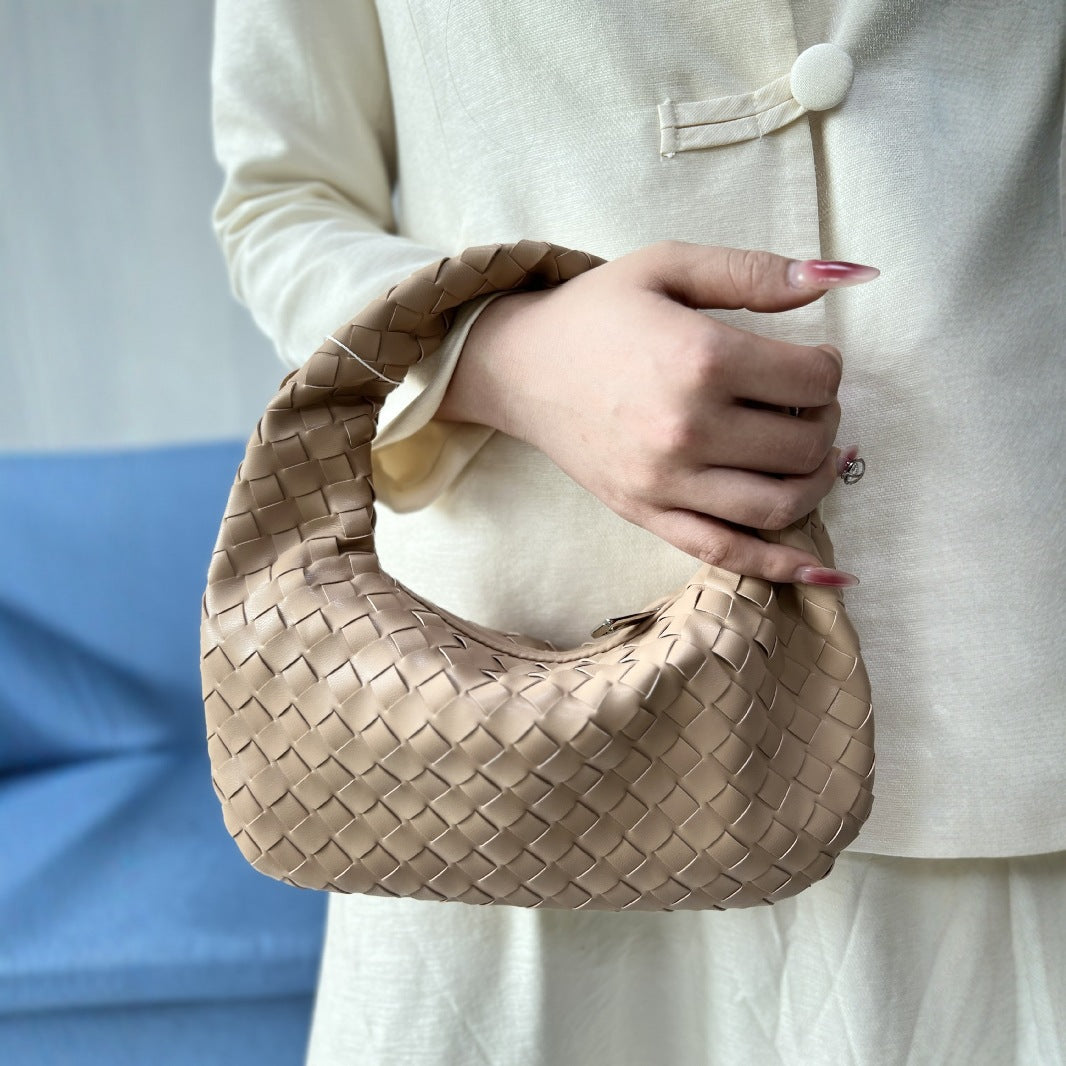 Women's Western Style Knotted Woven Large Handbags