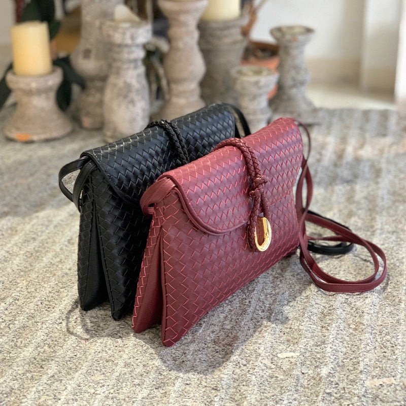 Strictly Selected Hand-woven Envelope Clutch Large Small Square Bags