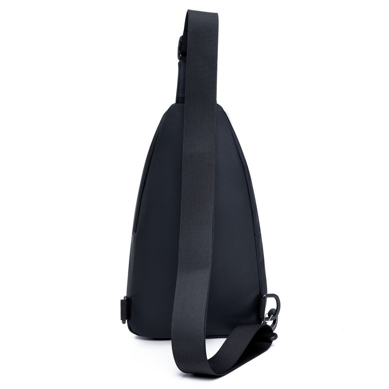 Men's Waterproof Nylon Simple Fashion Large Capacity Men's Chest Bags