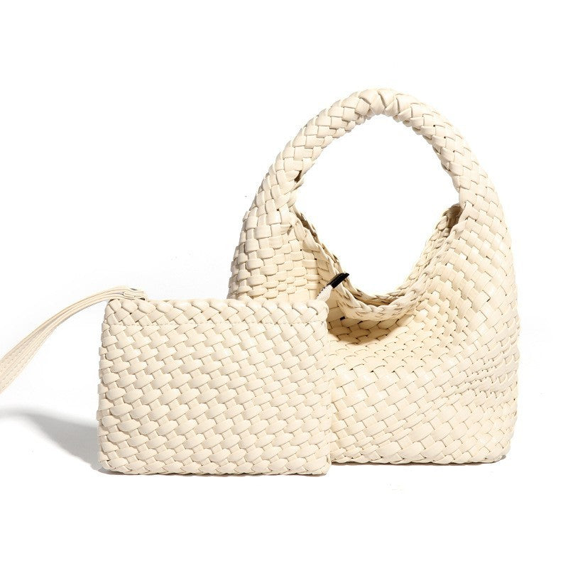 Fashion High-grade Handmade Woven Mother Large Bags