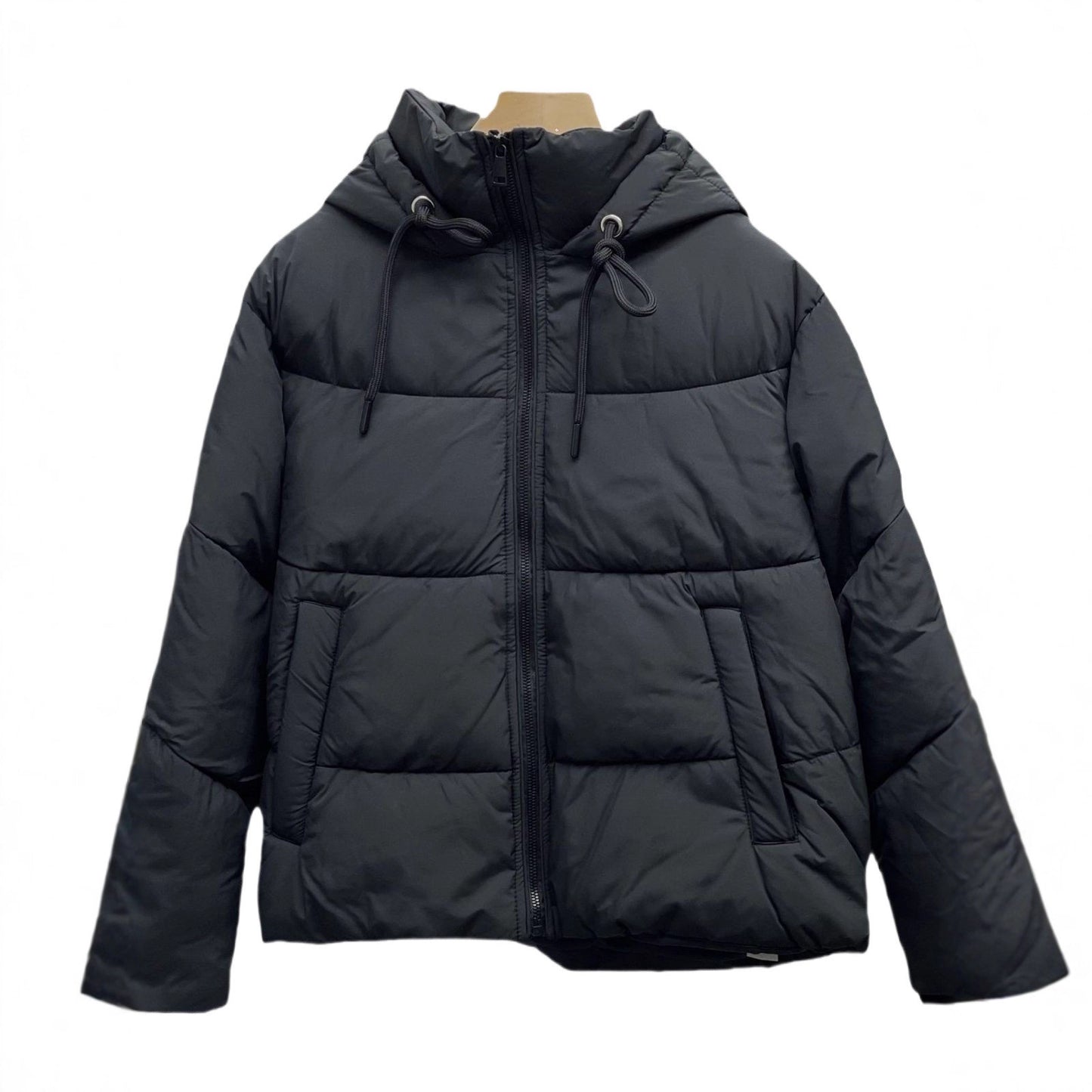 Women's Autumn Hoodie With Drawstrings High Neck Shorts