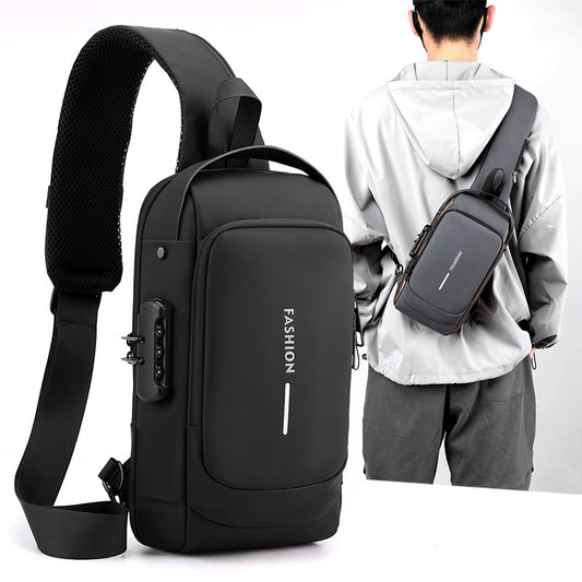 Men's Pretty Password Street Trendy Cycling Men's Chest Bags