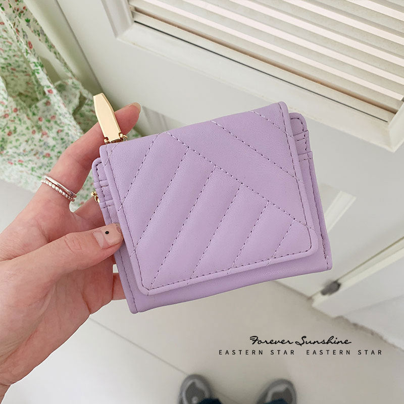 Women's Sense Large Capacity Simple Classic Style Ladies Wallets