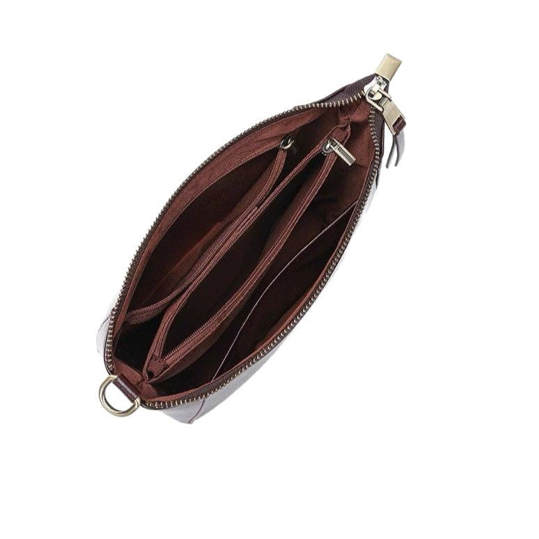 Women's Genuine Leather High-grade Niche First Layer Small Square Bags