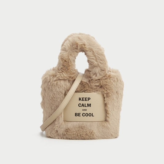 New Fur Fashion Plush Advanced Texture Shoulder Bags