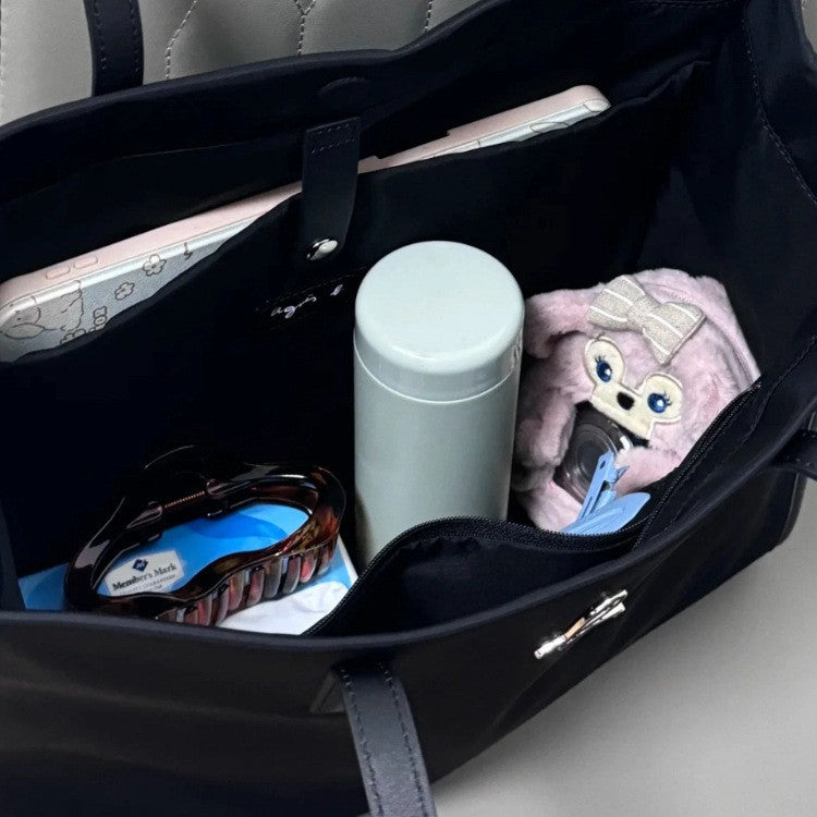 Women's Commute Leisure Trendy Portable Large Capacity Tote Bags