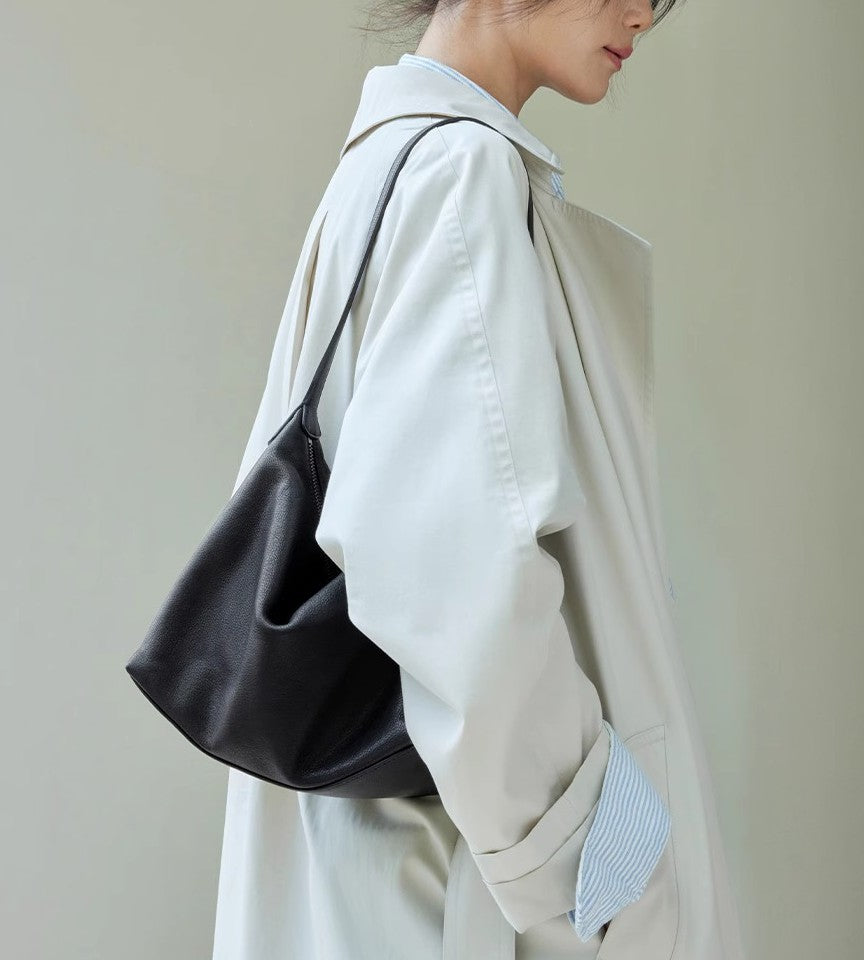 Women's Leather Underarm Classic Commuter Genuine Armpit Bags