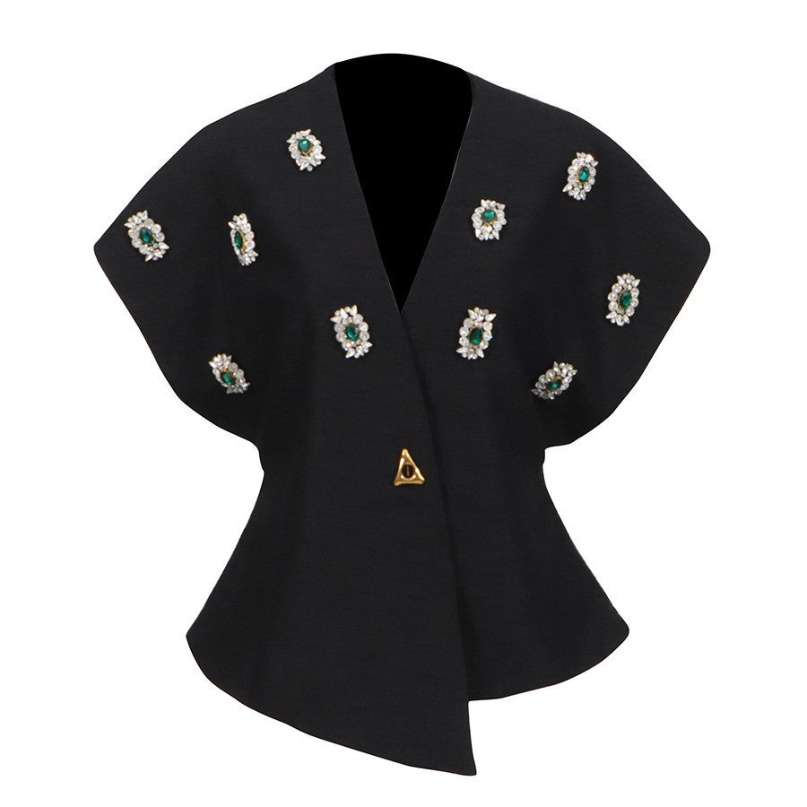 Women's French Sexy Deep V Autumn Elegant Coats