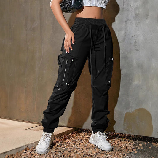 Women's Overalls Summer Beauty Sports Function Tactical Pants