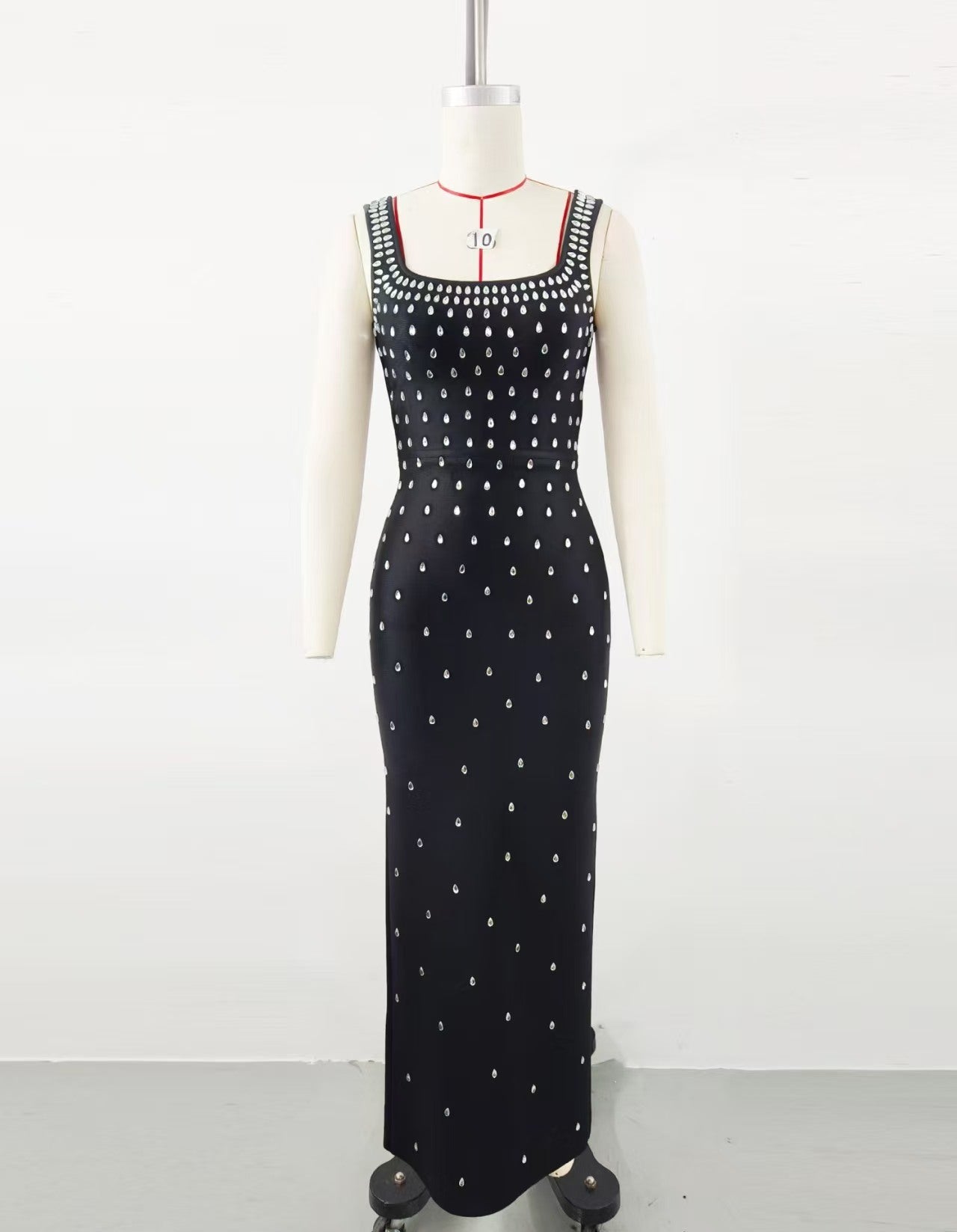 Rhinestone Strap Dress Affordable Luxury Fashion Party Dresses