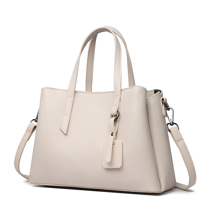 Women's Leather Large Capacity High-grade Niche Handbags