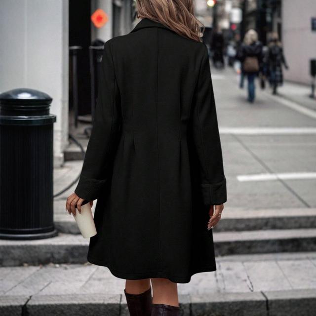 Women's Trench Overcoat Elegant High-grade British Style Jackets