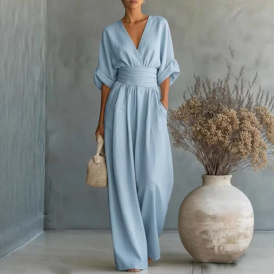 Trendy Comfortable Classy Women's Elegant Waist Women's Jumpsuit/clothing
