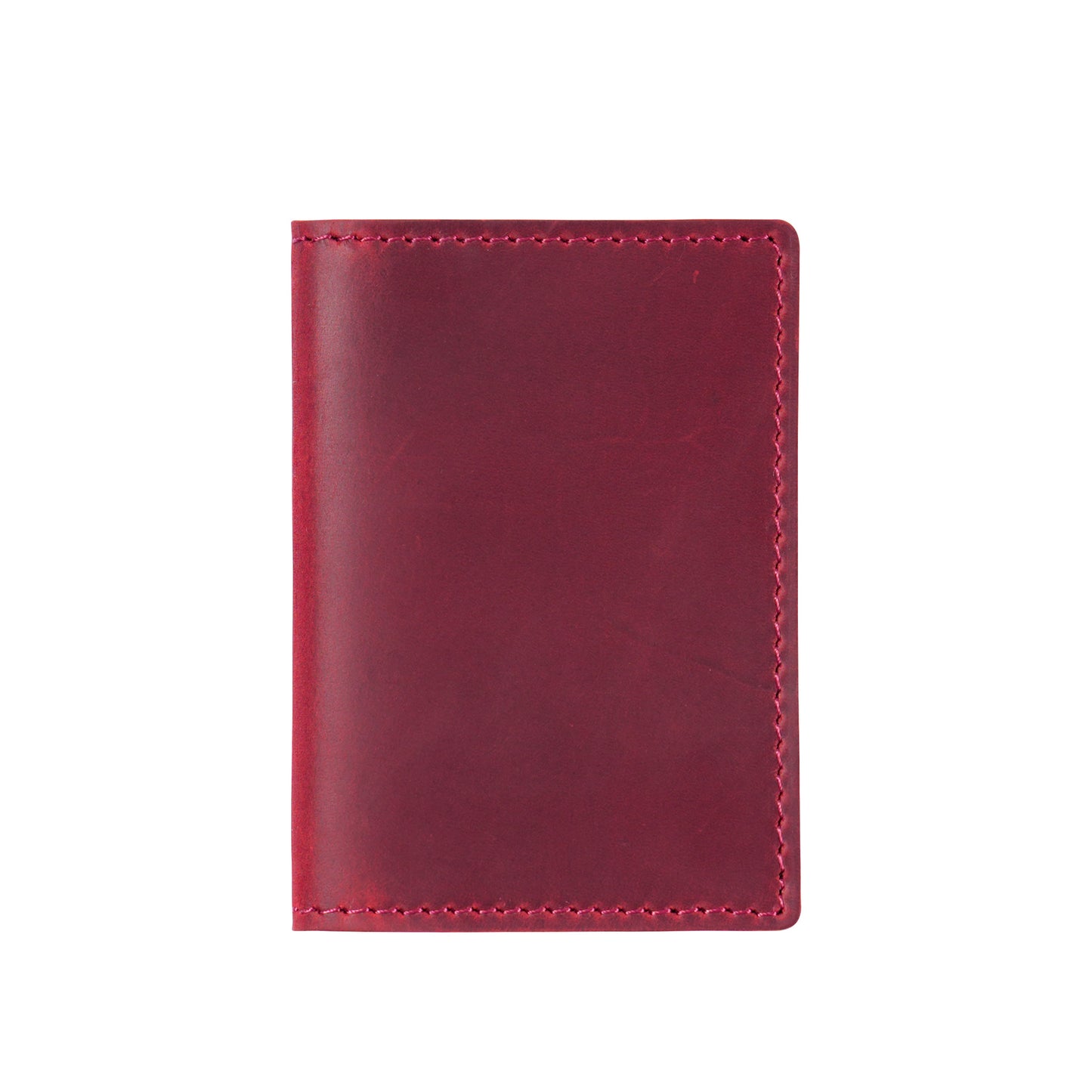 Genuine Leather Cowhide Simple Bank Storage Card Holder