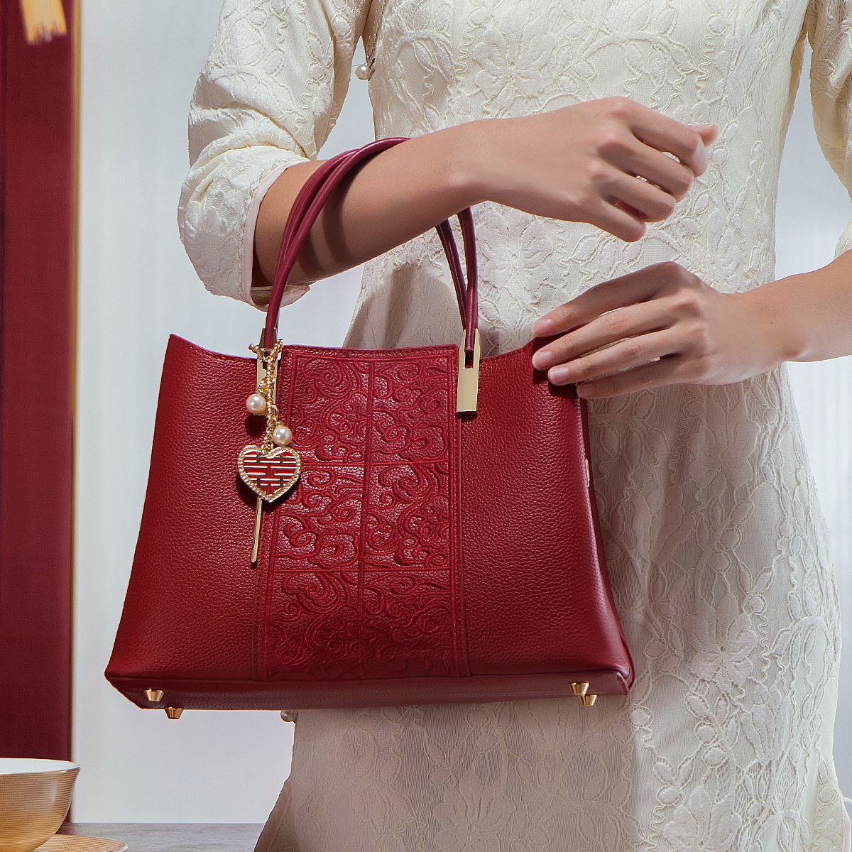 Women's Bridal Mother Engagement Large Capacity Handbags