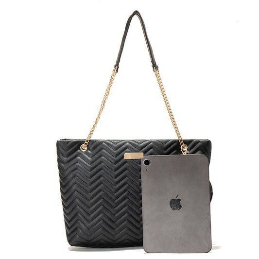 Women's Two-piece Set Embroidered Large Capacity Mother Shoulder Bags