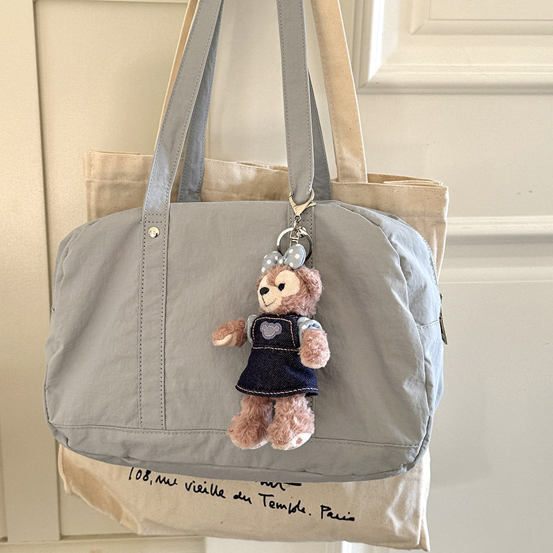 Women's Capacity Waterproof Daily Commuting Class Short-distance Nylon Travel Bags