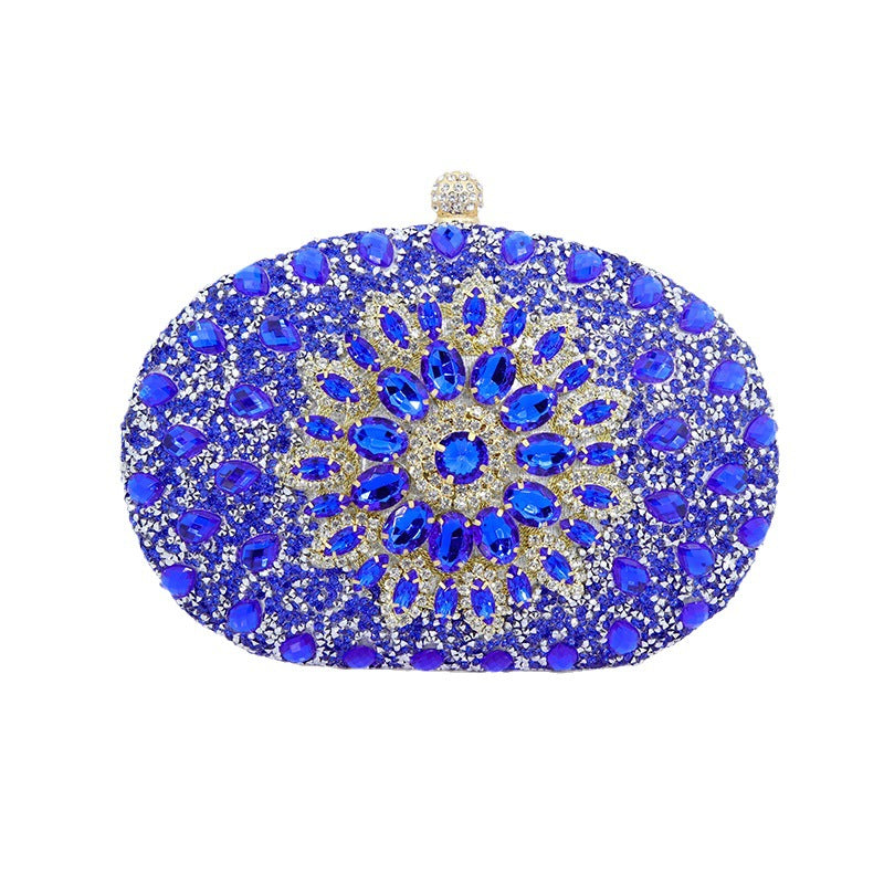 Women's Sunflower Diamond Cheongsam Formal Dress Evening Bags
