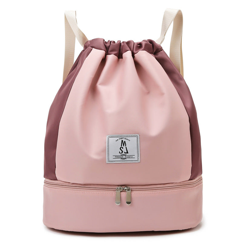 Women's & Men's Portable Storage Dry Wet Separation Waterproof Beach Travel Bags