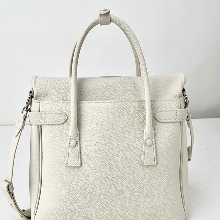 Women's & Men's & Retro Fashion Portable Boston Leather Handbags