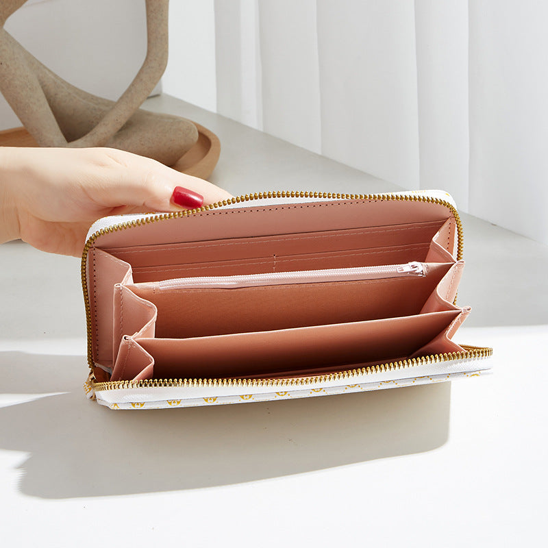 Women's Graceful Fashion Clutch Printed Welfare Ladies Wallets