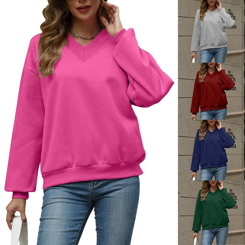 Unique Women's Veet Padded Loose Hoodie Women's Sweater, Sweater