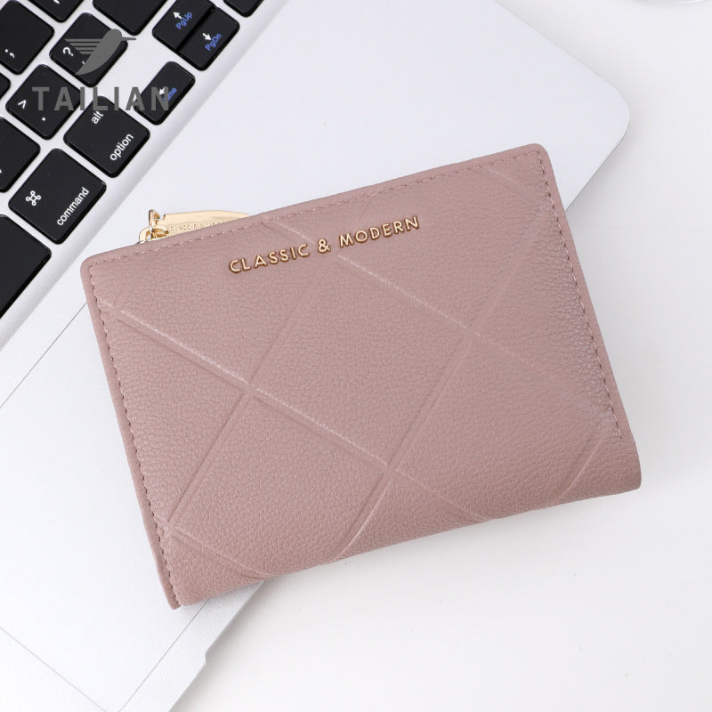 Women's Cash Storage Multiple Slots Printing Ladies Wallets