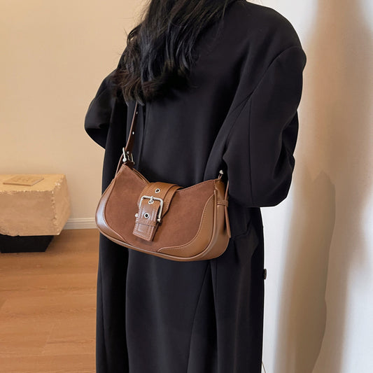 Women's Popular Texture Niche Retro Easy Matching Crossbody Bags