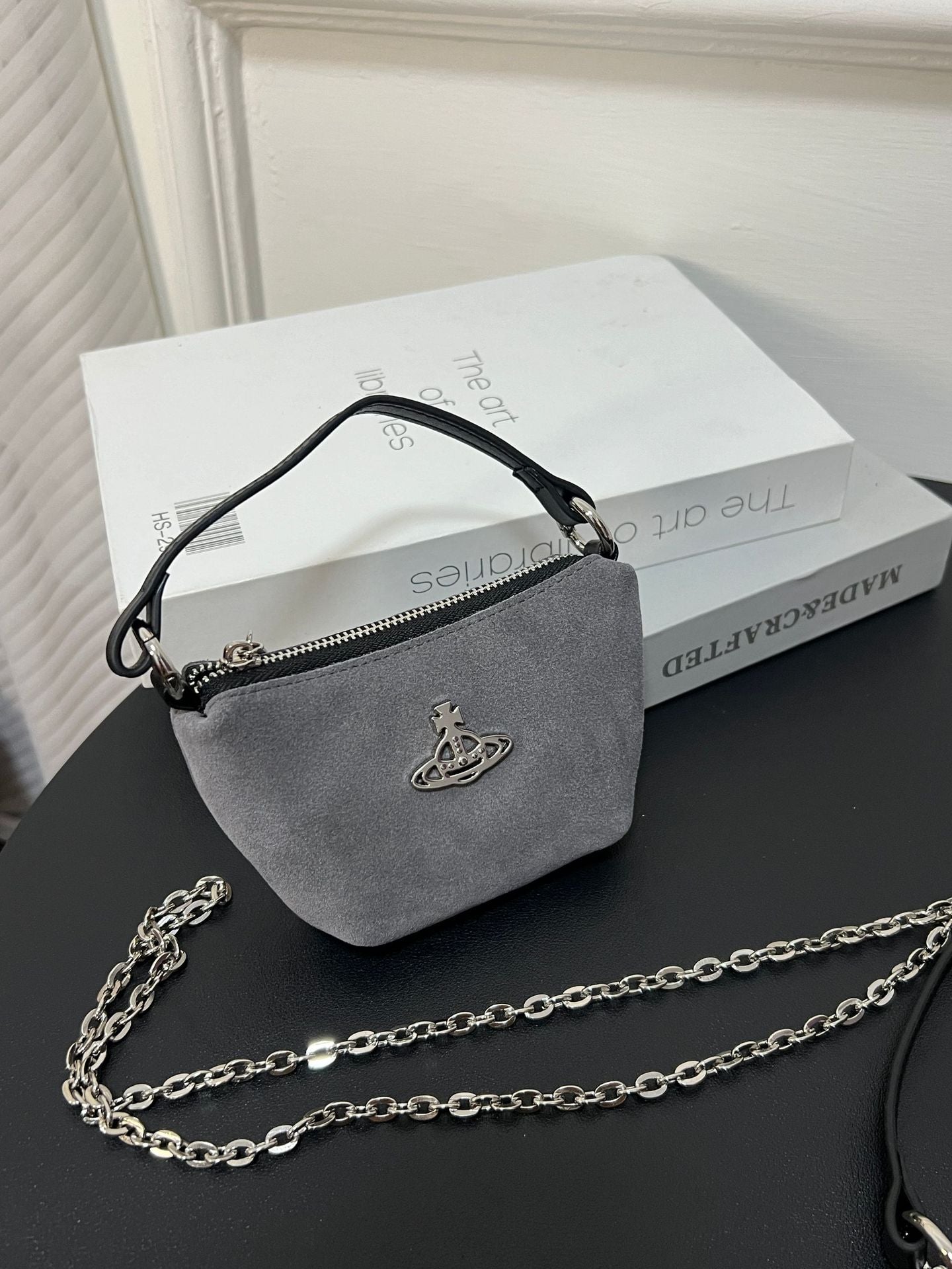 Fashion Elegant Print Chain Spicy Earphone Bags