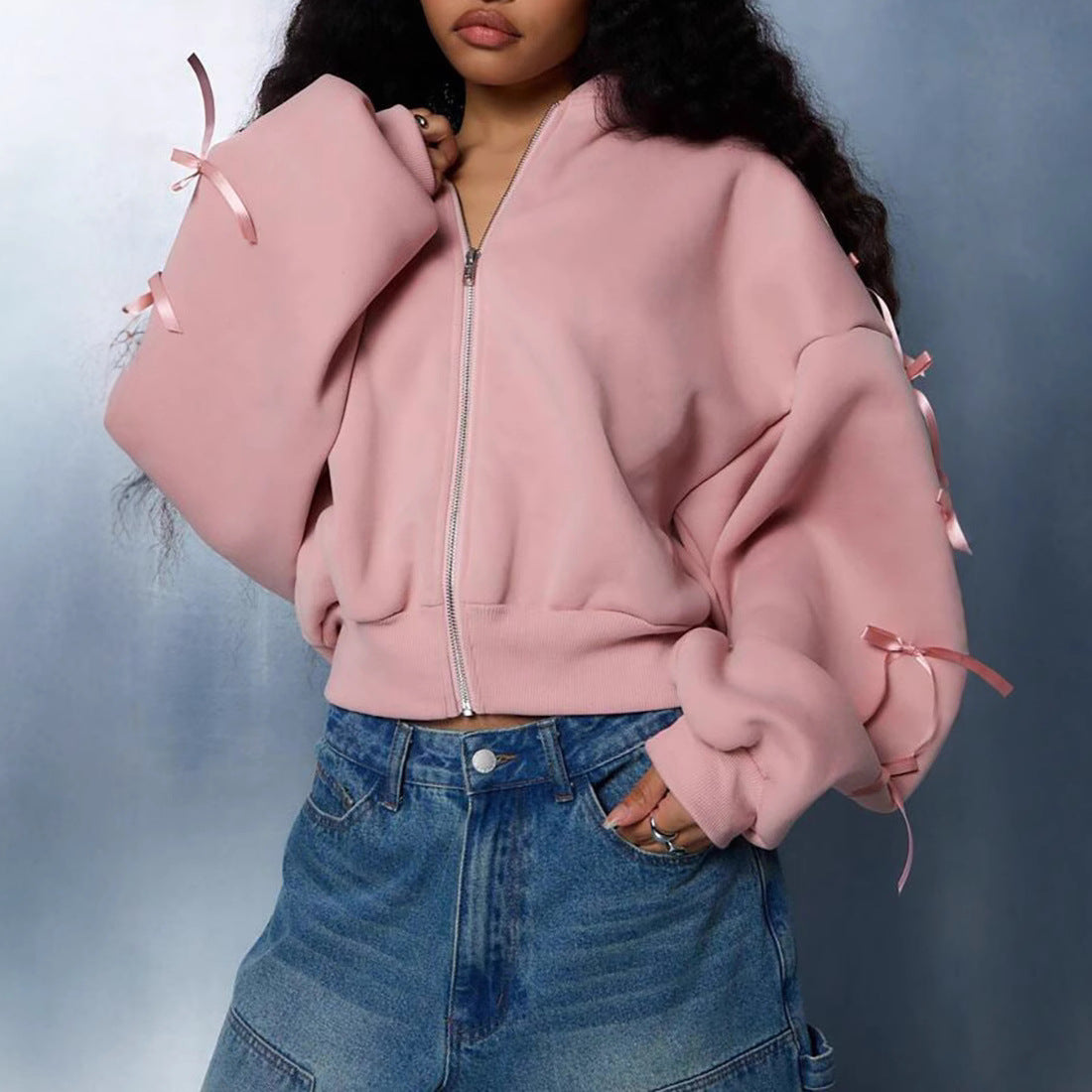Bow Sports Casual Western Style Hooded Shorts