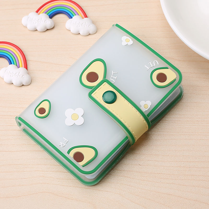 Women's Gel Large Capacity Multiple Slots Cute Card Holder